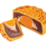 Honey Purple Potato with Mochi Custard